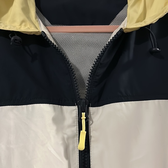 NWT ZARA Men’s Jacket Windbreaker Multicoloured Size XL Green Blue Yellow White - Picture 8 of 11